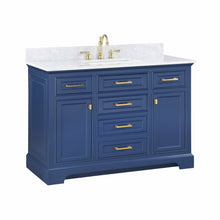 Load image into Gallery viewer, Milano 48&quot; Single Sink Vanity - Blue- Design Element Bath Kitchen