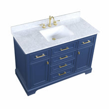 Load image into Gallery viewer, Milano 48&quot; Single Sink Vanity - Blue- Design Element Bath Kitchen