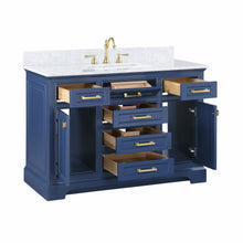 Load image into Gallery viewer, Milano 48&quot; Single Sink Vanity - Blue- Design Element Bath Kitchen