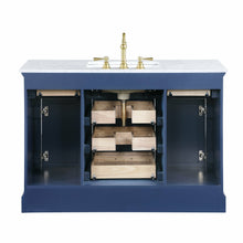 Load image into Gallery viewer, Milano 48&quot; Single Sink Vanity - Blue- Design Element Bath Kitchen