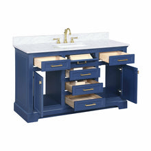 Load image into Gallery viewer, Milano 54&quot; Single Sink Vanity - Blue- Design Element Bath Kitchen