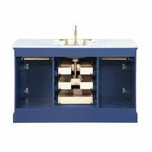 Load image into Gallery viewer, Milano 54&quot; Single Sink Vanity - Blue- Design Element Bath Kitchen