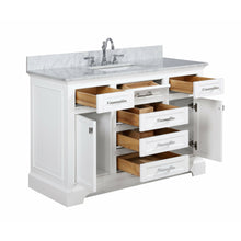 Load image into Gallery viewer, Milano 54&quot; Single Sink Vanity - White- Design Element Bath Kitchen