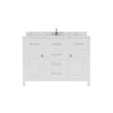 Load image into Gallery viewer, Virtu USA Caroline 48&quot; Single Bath Vanity in White with White Quartz Top and Round Sink- Virtuusa