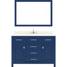 Load image into Gallery viewer, Virtu USA Caroline 48&quot; Single Bath Vanity in French Blue with  Top and  Sink- Virtuusa