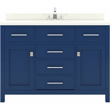 Load image into Gallery viewer, Virtu USA Caroline 48&quot; Single Bath Vanity in French Blue with  Top and  Sink- Virtuusa