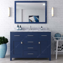 Load image into Gallery viewer, Virtu USA Caroline 48&quot; Single Bath Vanity in French Blue with Top , Sink and Matching Mirror- Virtuusa