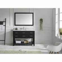 Load image into Gallery viewer, Caroline Estate 48&quot; Single Sink Dazzle White Quartz Top Vanity with Faucet and Mirror - Vanity Grace Store - Virtuusa