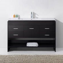 Load image into Gallery viewer, Virtu USA Gloria 48&quot; Single Sink Top Vanity with Faucet and Mirror- Virtuusa