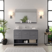 Load image into Gallery viewer, Virtu USA Gloria 48&quot; Single Sink Top Vanity with Faucet and Mirror- Virtuusa