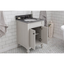 Load image into Gallery viewer, Water Creation Potenza 24&quot; Bathroom Vanity in Earl Grey with Blue Limestone Top with Faucet and Mirror- Water Creation