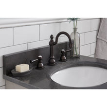 Load image into Gallery viewer, Water Creation Potenza 24&quot; Bathroom Vanity in Earl Grey with Blue Limestone Top with Faucet and Mirror- Water Creation