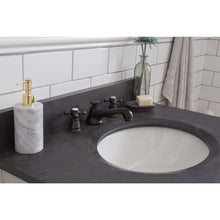 Load image into Gallery viewer, Water Creation Potenza 30&quot; Bathroom Vanity in Earl Grey with Blue Limestone Top with Faucet and Mirror- Water Creation