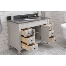 Load image into Gallery viewer, Water Creation Potenza 48&quot; Bathroom Vanity in Earl Grey with Blue Limestone Top with Faucet- Water Creation