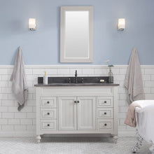 Load image into Gallery viewer, Water Creation Potenza 48&quot; Bathroom Vanity in Earl Grey with Blue Limestone Top with Faucet- Water Creation