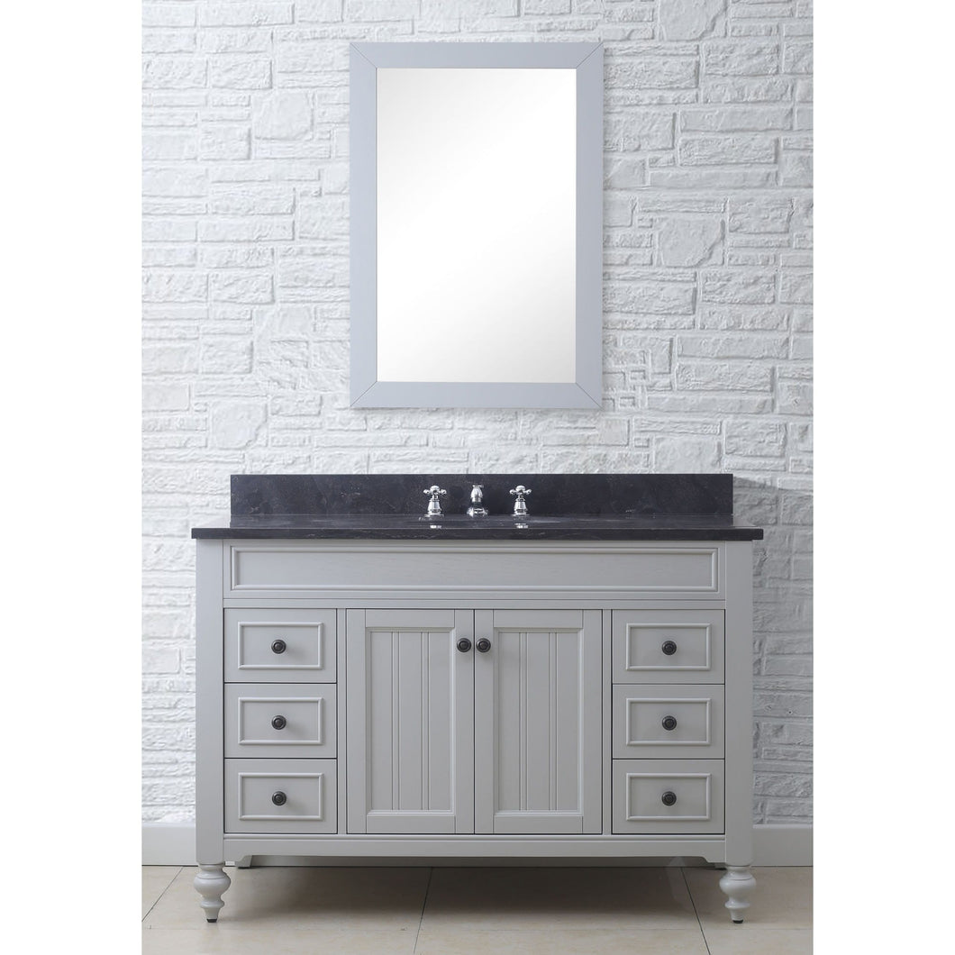 Water Creation 48 Inch Earl Grey Single Sink Bathroom Vanity From The Potenza Collection- Water Creation