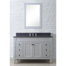 Load image into Gallery viewer, Water Creation 48 Inch Earl Grey Single Sink Bathroom Vanity With Matching Framed Mirror And Faucet From The Potenza Collection- Water Creation