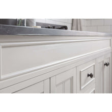 Load image into Gallery viewer, Water Creation Potenza 60&quot; Bathroom Vanity in Earl Grey with Blue Limestone Top with Faucet- Water Creation