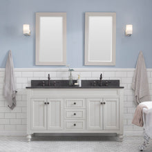 Load image into Gallery viewer, Water Creation Potenza 60&quot; Bathroom Vanity in Earl Grey with Blue Limestone Top with Faucet- Water Creation