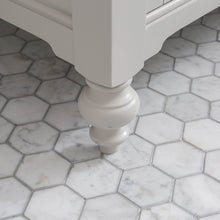 Load image into Gallery viewer, Water Creation Potenza 60&quot; Bathroom Vanity in Earl Grey with Blue Limestone Top with Faucet and Small Mirror- Water Creation