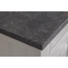 Load image into Gallery viewer, Water Creation Potenza 72&quot; Bathroom Vanity in Earl Grey with Blue Limestone Top with Faucet- Water Creation