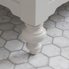 Load image into Gallery viewer, Water Creation Potenza 72&quot; Bathroom Vanity in Earl Grey with Blue Limestone Top with Faucet and Small Mirror- Water Creation