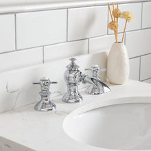 Load image into Gallery viewer, Water Creation Queen 24-Inch Single Sink Quartz Carrara Vanity In Cashmere Grey  With F2-0012-01-TL Lavatory Faucet(s)- Water Creation