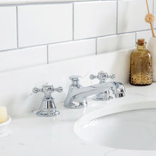 Load image into Gallery viewer, Water Creation Queen 36-Inch Single Sink Quartz Carrara Vanity In Cashmere Grey With Matching Mirror(s)- Water Creation