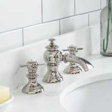 Load image into Gallery viewer, Water Creation Queen 48-Inch Single Sink Quartz Carrara Vanity In Pure White With Matching Mirror(s) and F2-0013-05-FX Lavatory Faucet(s)- Water Creation