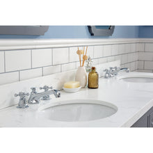 Load image into Gallery viewer, Water Creation Queen 72-Inch Double Sink Quartz Carrara Vanity In Cashmere Grey With Matching Mirror(s)- Water Creation