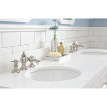 Load image into Gallery viewer, Water Creation Queen 72-Inch Double Sink Quartz Carrara Vanity In Pure White  With F2-0013-05-FX Lavatory Faucet(s)- Water Creation