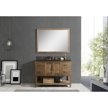 Load image into Gallery viewer, Austin 48&quot; Bathroom Vanity Base Constructed in Reclaimed Wood Walnut- Design Element Bath Kitchen