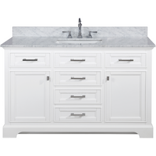 Load image into Gallery viewer, Milano 54&quot; Single Sink Vanity - White- Design Element Bath Kitchen