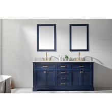 Load image into Gallery viewer, Milano 72&quot; Double Sink Vanity - Blue- Design Element Bath Kitchen