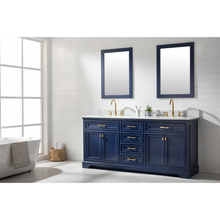 Load image into Gallery viewer, Milano 72&quot; Double Sink Vanity - Blue- Design Element Bath Kitchen