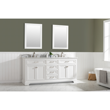 Load image into Gallery viewer, Milano 72&quot; Double Sink Vanity - White- Design Element Bath Kitchen