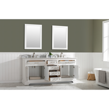 Load image into Gallery viewer, Milano 72&quot; Double Sink Vanity - White- Design Element Bath Kitchen