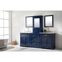 Load image into Gallery viewer, Milano 84&quot; Double Sink Bathroom Vanity Modular Set - Blue- Design Element Bath Kitchen