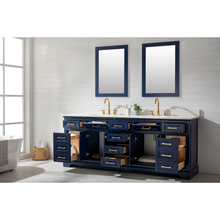 Load image into Gallery viewer, Milano 84&quot; Double Sink Vanity - Blue- Design Element Bath Kitchen