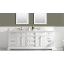 Load image into Gallery viewer, Milano 84&quot; Double Sink Vanity - White- Design Element Bath Kitchen