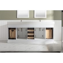Load image into Gallery viewer, Milano 84&quot; Double Sink Vanity - White- Design Element Bath Kitchen