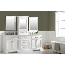 Load image into Gallery viewer, Milano 96&quot; Double Sink Bathroom Vanity Modular Set - White- Design Element Bath Kitchen