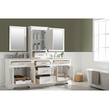 Load image into Gallery viewer, Milano 96&quot; Double Sink Bathroom Vanity Modular Set - White- Design Element Bath Kitchen