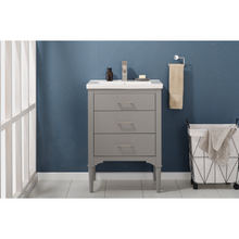 Load image into Gallery viewer, Mason 24&quot; Single Sink Vanity - Gray- Design Element Bath Kitchen