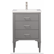 Load image into Gallery viewer, Mason 24&quot; Single Sink Vanity - Gray- Design Element Bath Kitchen
