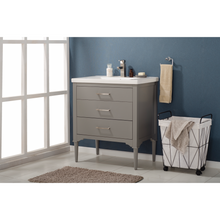 Load image into Gallery viewer, Mason 30&quot; Single Sink Vanity - Gray- Design Element Bath Kitchen