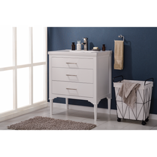 Load image into Gallery viewer, Mason 30&quot; Single Sink Vanity - White- Design Element Bath Kitchen