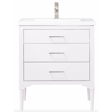 Load image into Gallery viewer, Mason 30&quot; Single Sink Vanity - White- Design Element Bath Kitchen