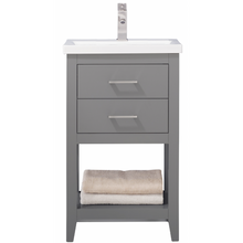 Load image into Gallery viewer, Cara 20" Single Sink Vanity - Gray- Design Element Bath Kitchen
