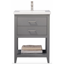 Load image into Gallery viewer, Cara 24&quot; Single Sink Vanity - Gray- Design Element Bath Kitchen